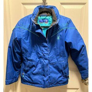 Spyder | Ski Snowboard Parka Jacket Blue‎ Coat Sz 14 Boys